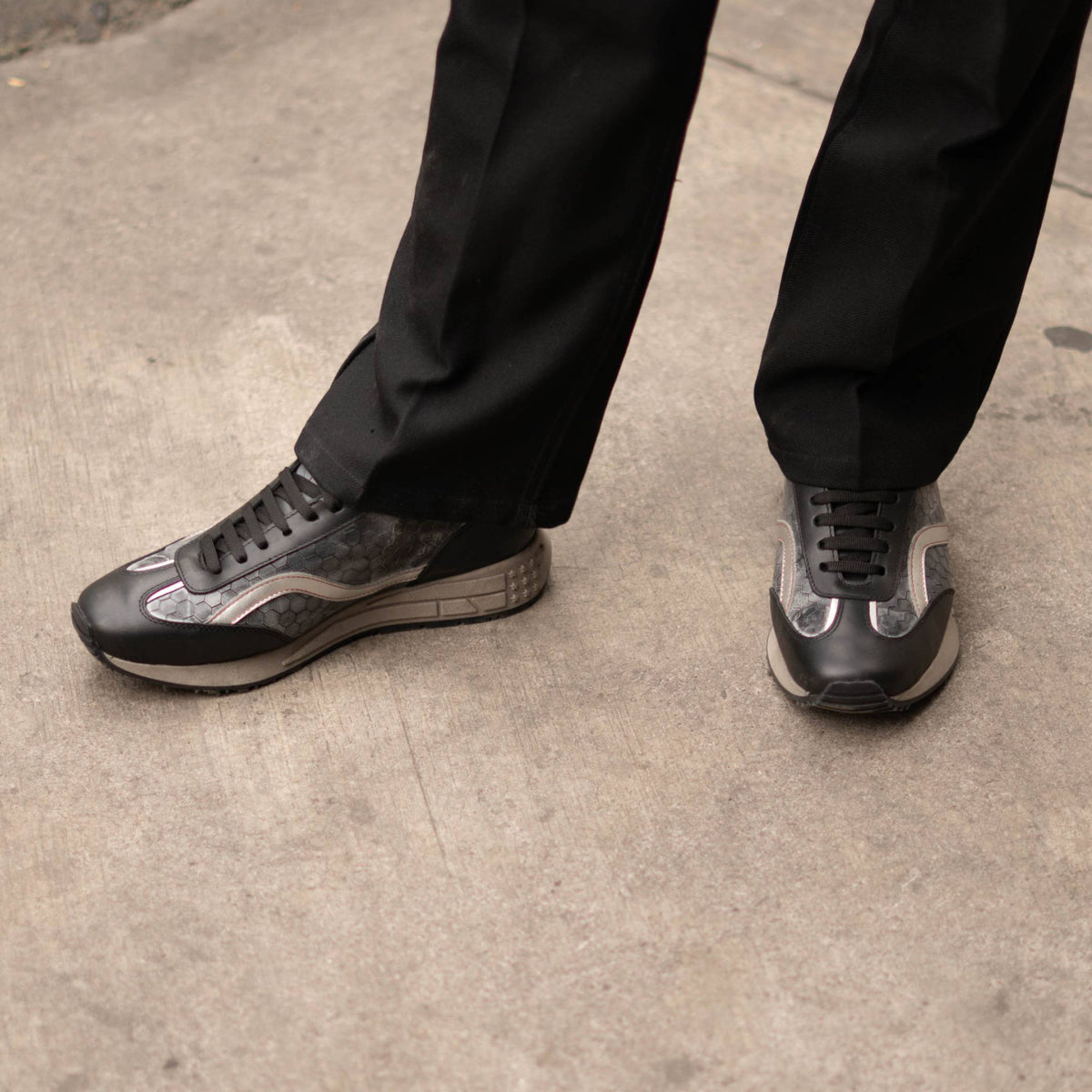 Kenshiro everyday leather sneakers