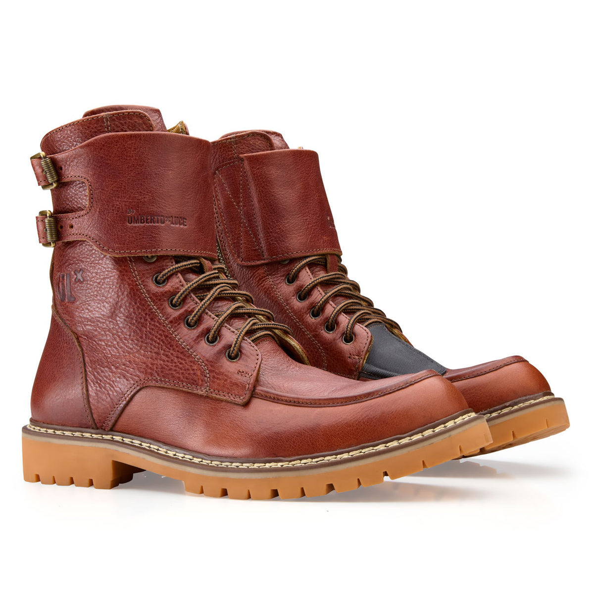 Dooney brown motorcycle boots