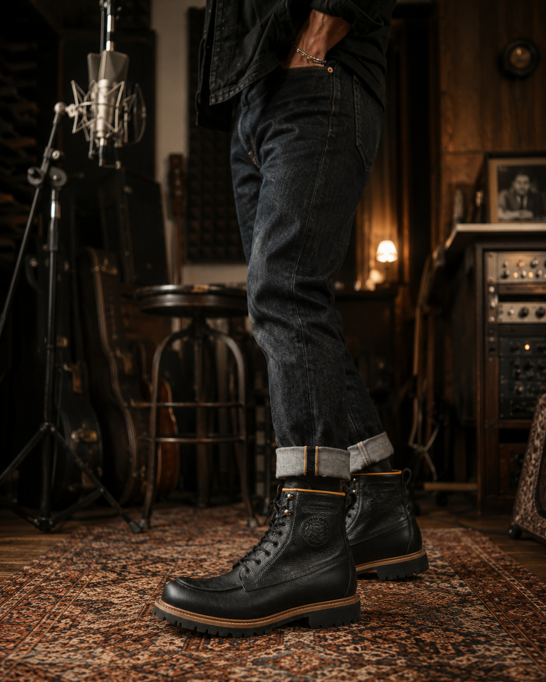 MG Black botas motociclista