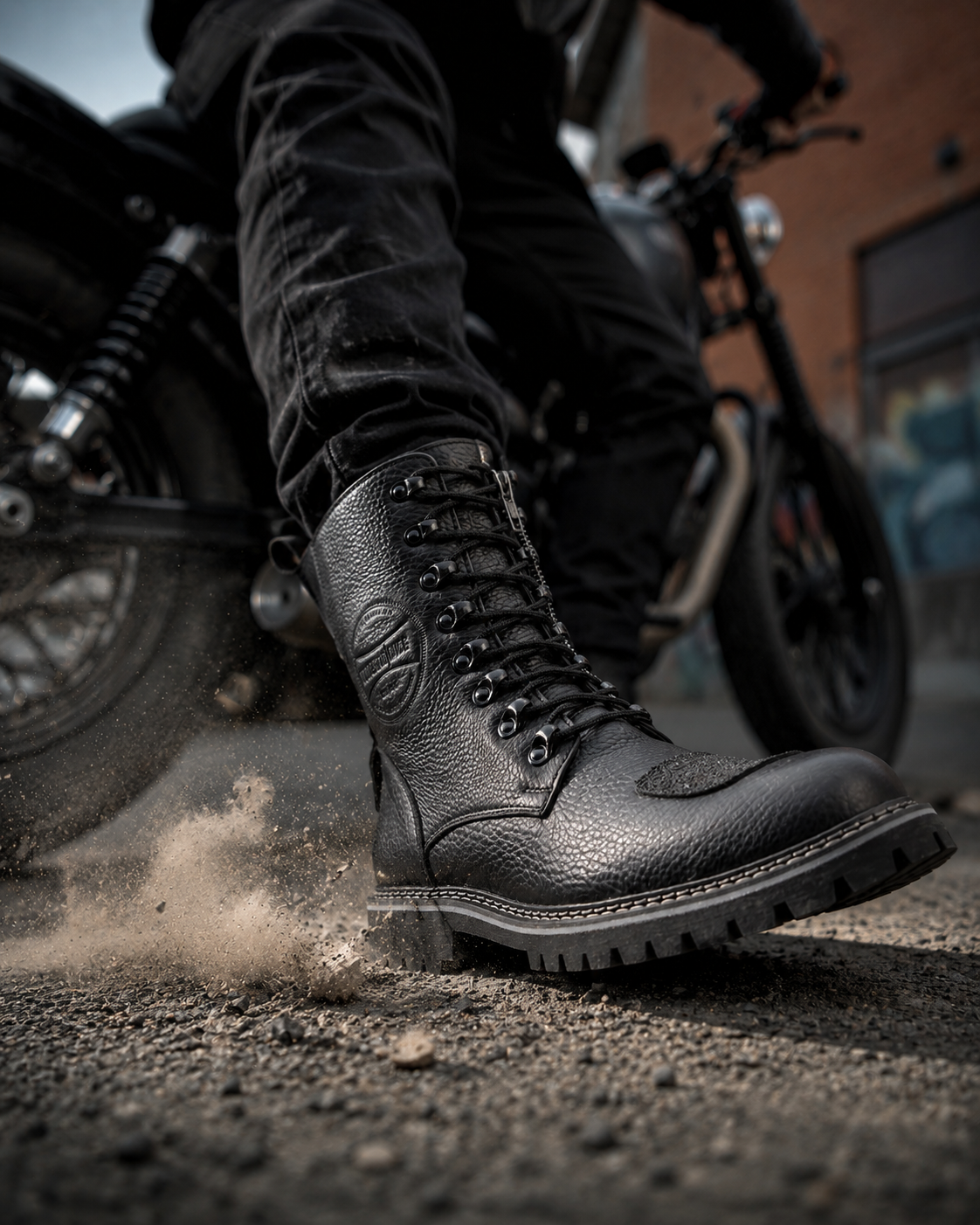 Nolds motorcycle boots