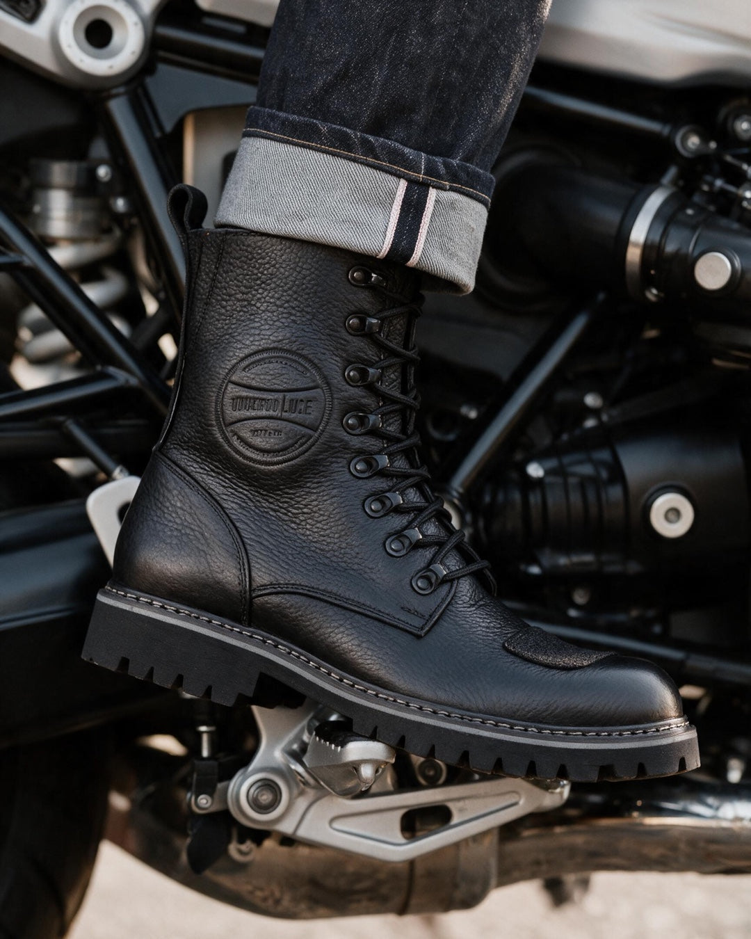 Nolds biker boots